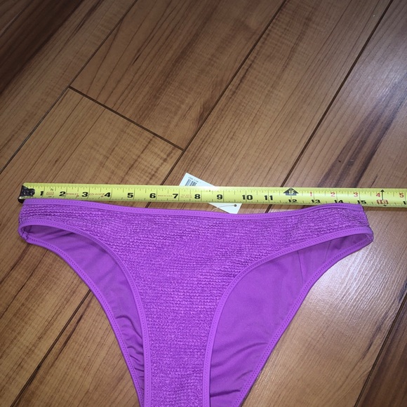 NWT Topshop crinkle bikini bottom lilac 10 - Picture 7 of 8